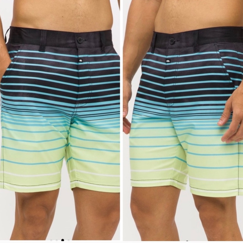 New! Men’s Board Short undertow stripes